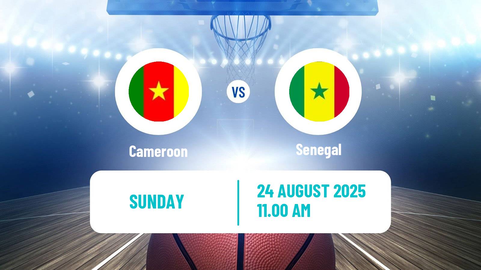 Basketball African Championship Basketball Cameroon - Senegal