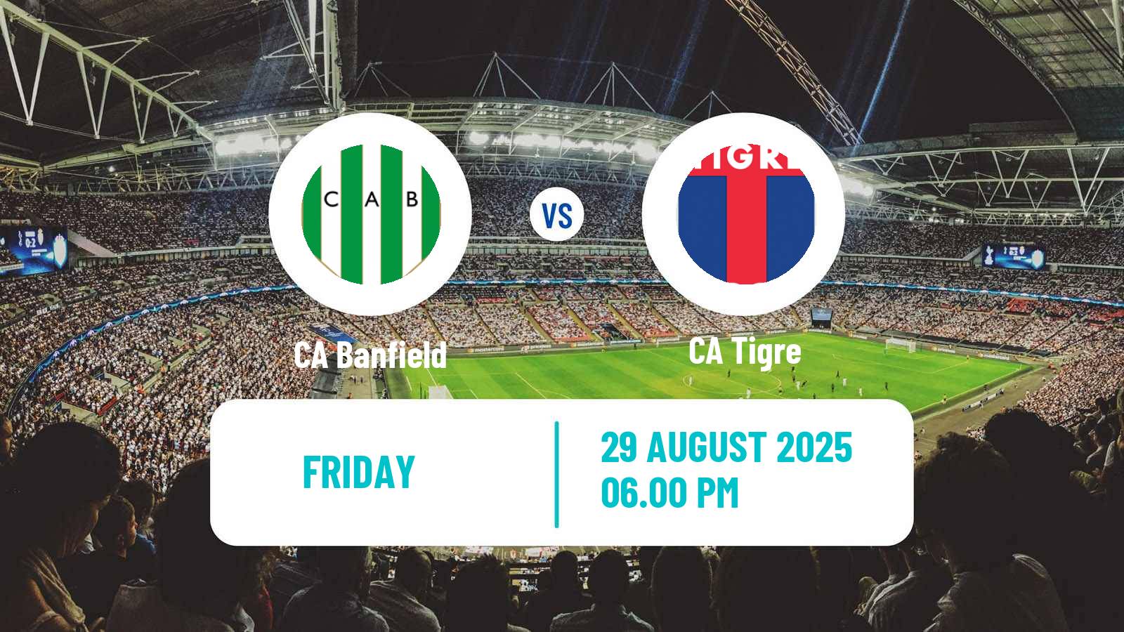Football Argentinian Liga Profesional Banfield - Tigre