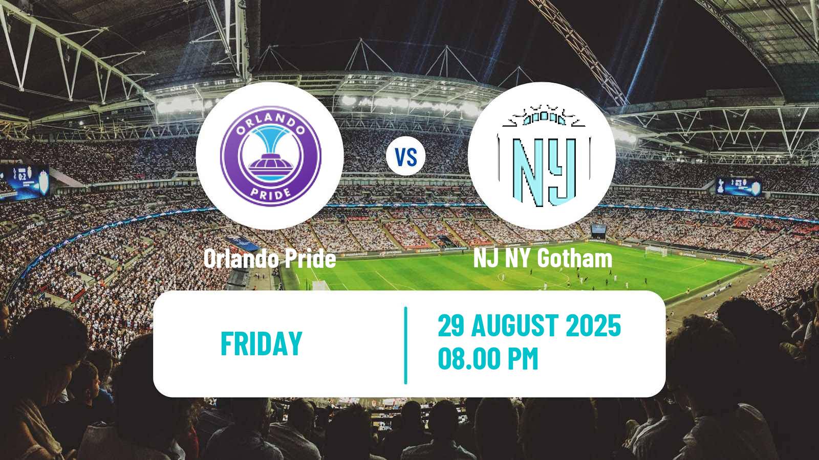 Football NWSL Orlando Pride - NJ NY Gotham