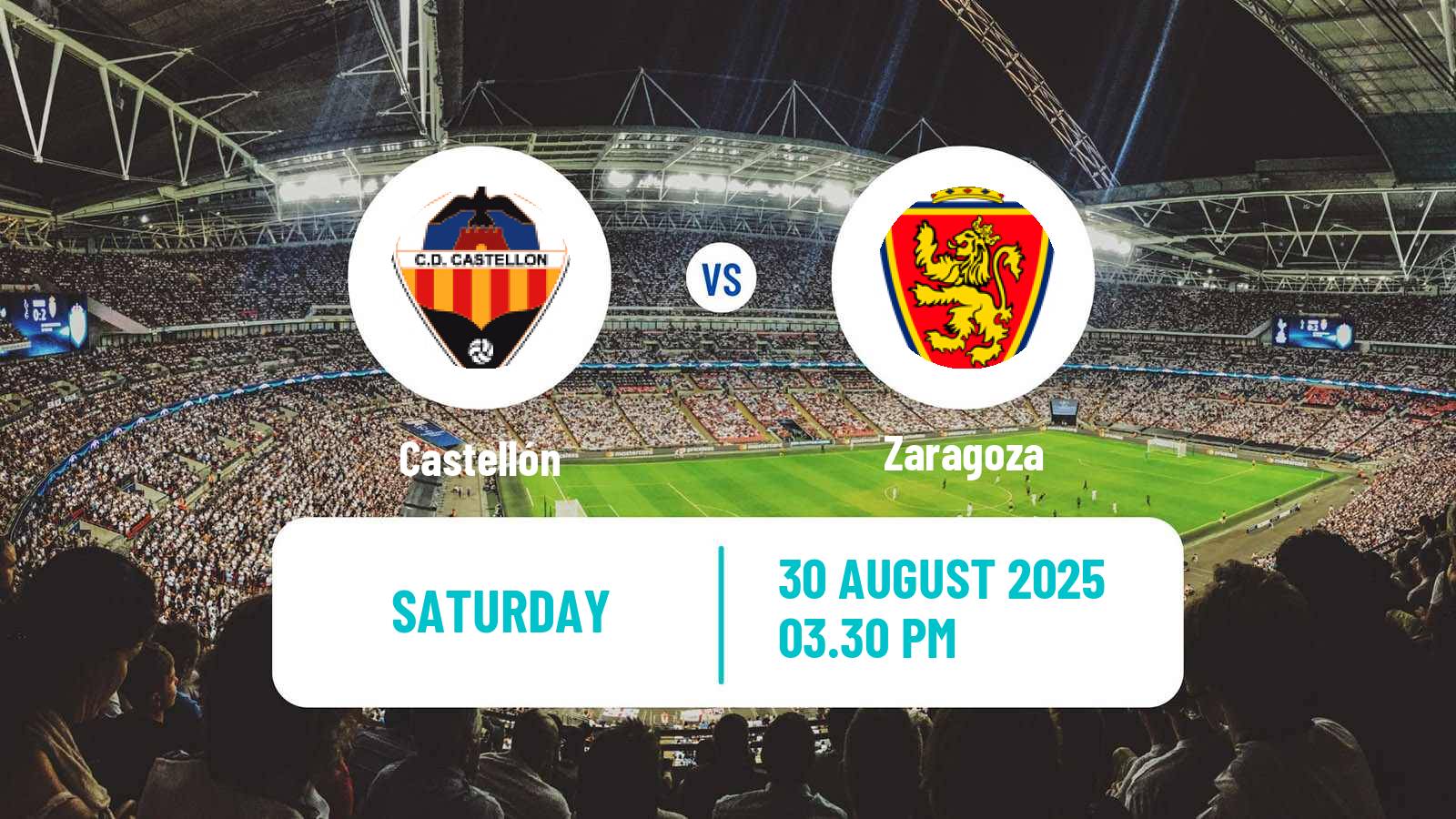 Football Spanish LaLiga2 Castellón - Zaragoza