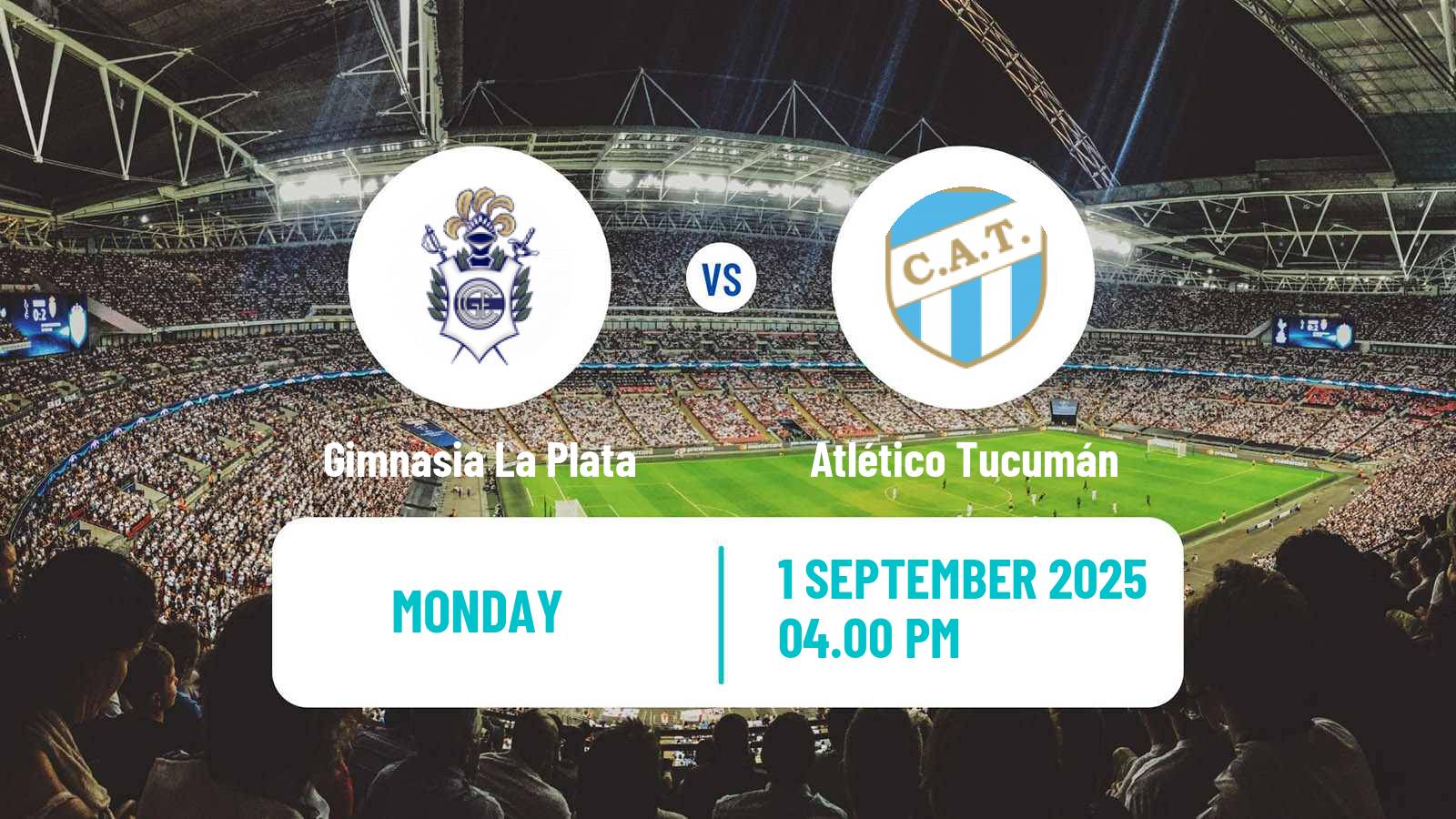 Football Argentinian Liga Profesional Gimnasia La Plata - Atlético Tucumán