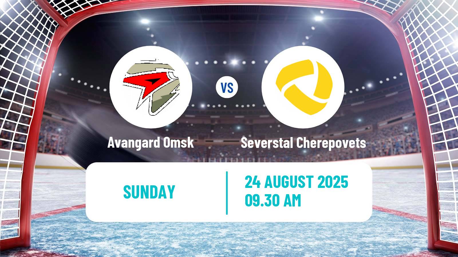 Hockey Club Friendly Ice Hockey Avangard Omsk - Severstal Cherepovets