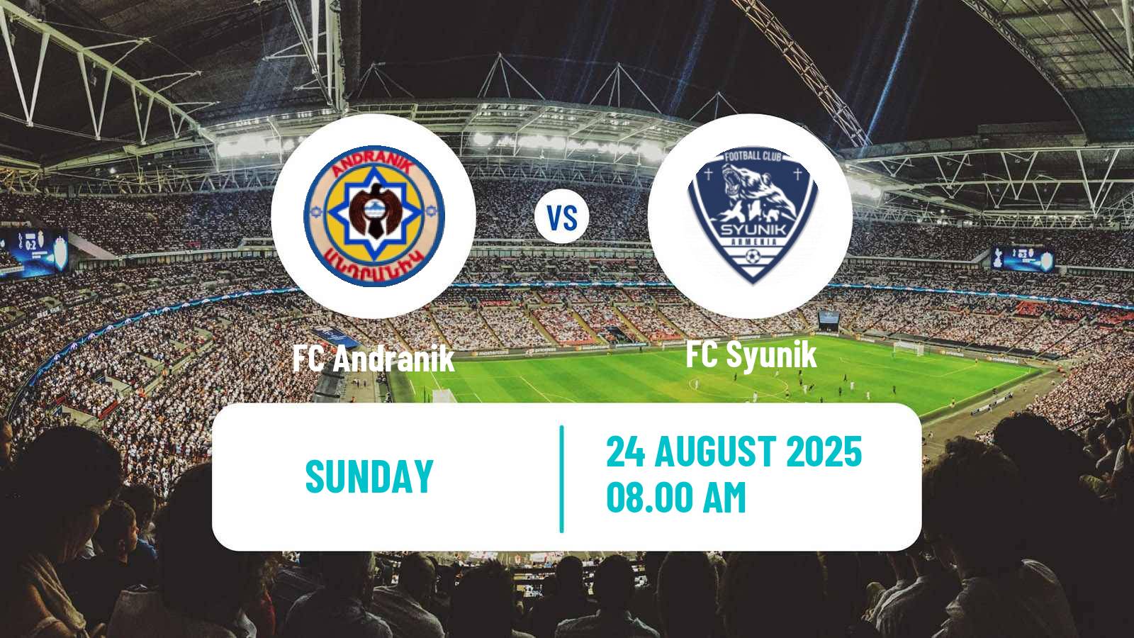 Football Armenian First League Andranik - Syunik