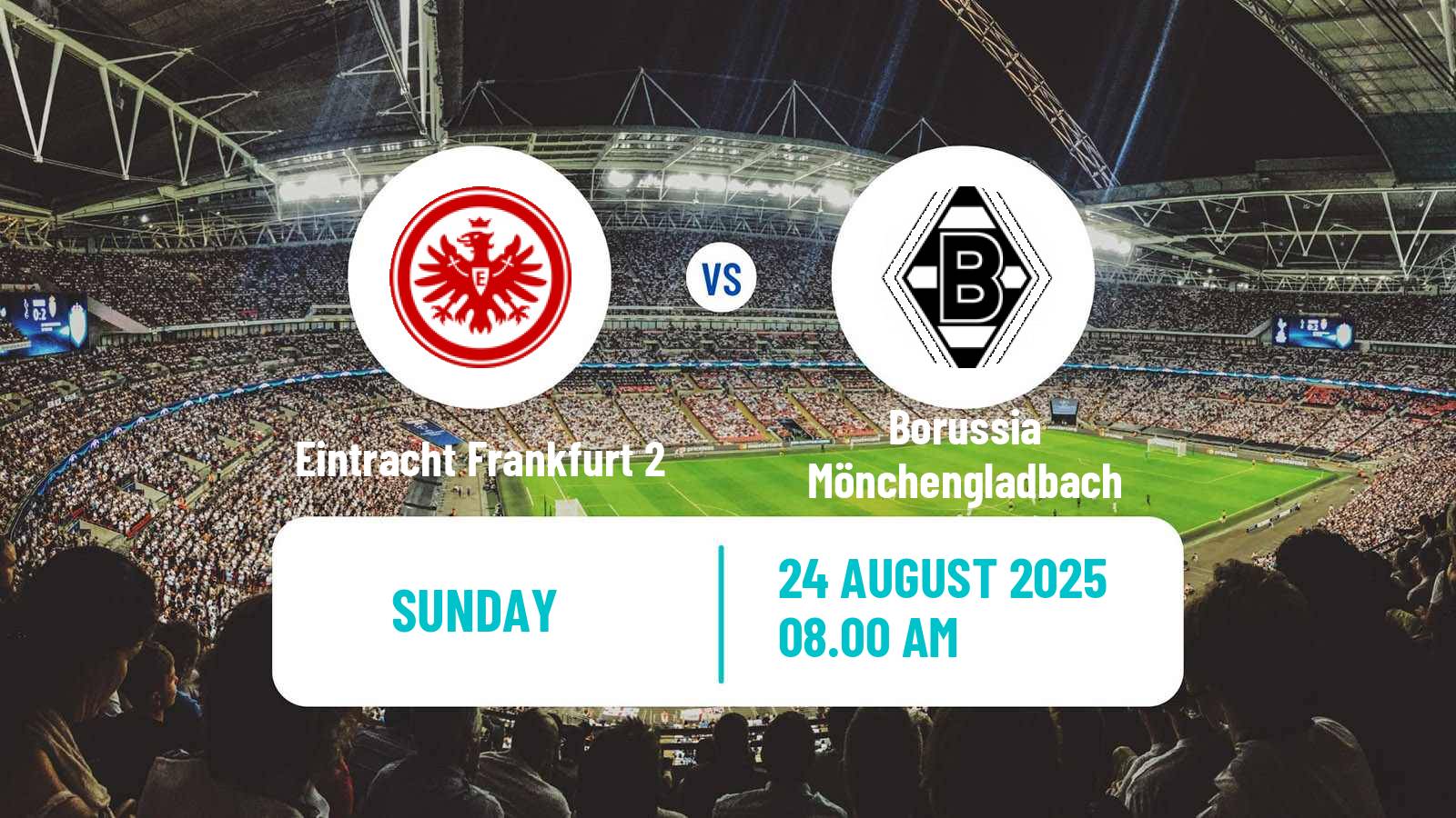 Football German 2 Bundesliga Women Eintracht Frankfurt 2 - Borussia Mönchengladbach
