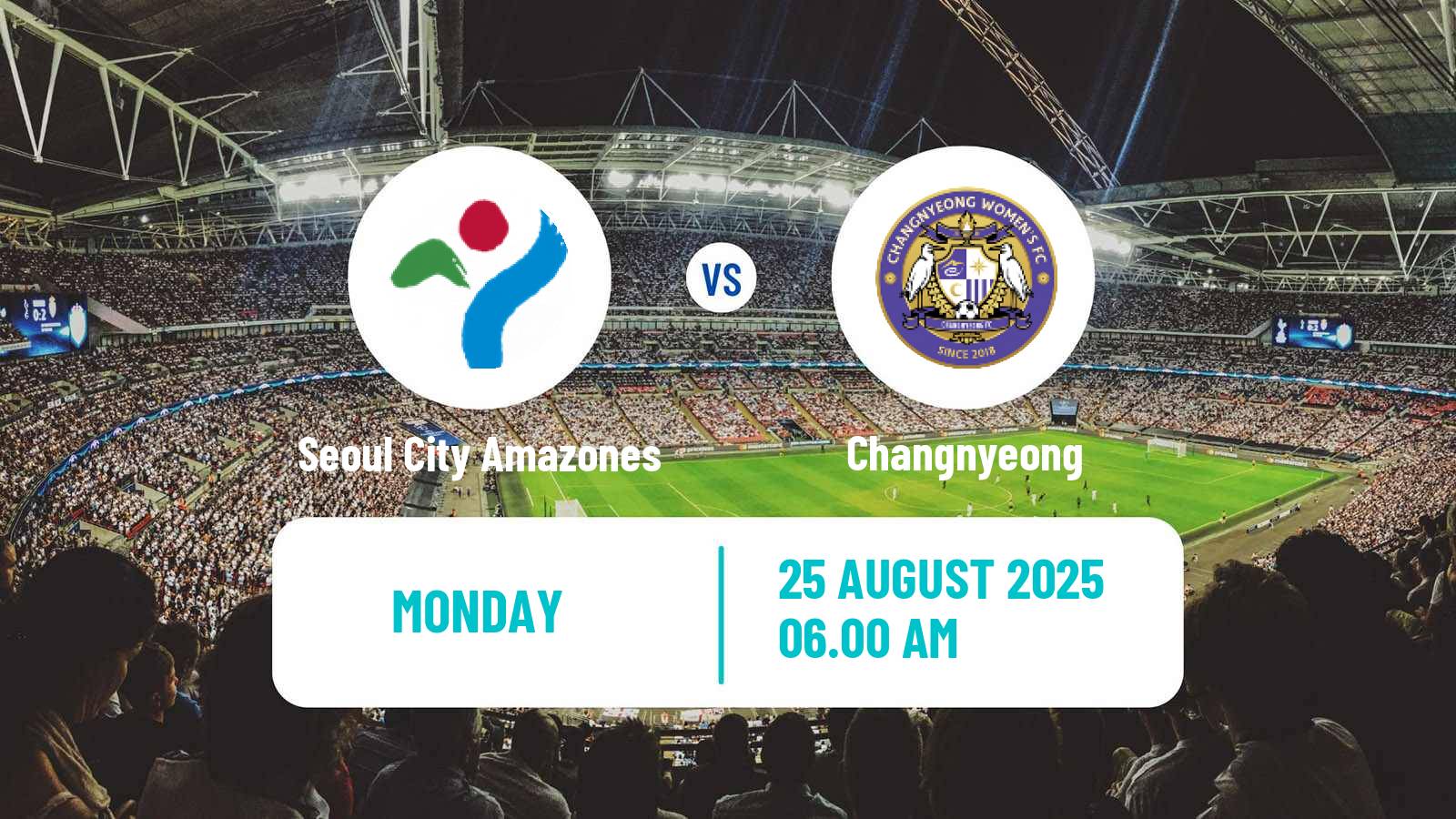 Football South Korean WK League Seoul City Amazones - Changnyeong