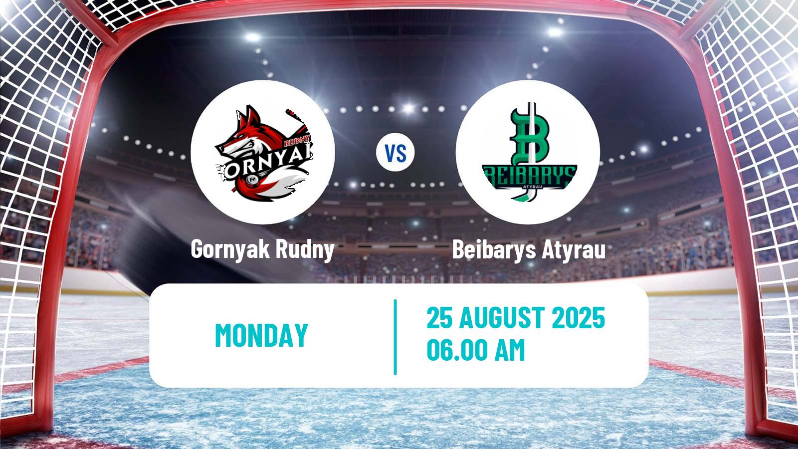 Hockey Kazakh Ice Hockey Cup Gornyak Rudny - Beibarys Atyrau