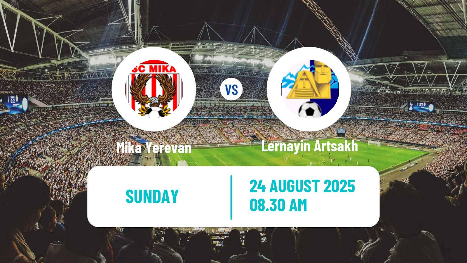 Football Armenian First League Mika Yerevan - Lernayin Artsakh