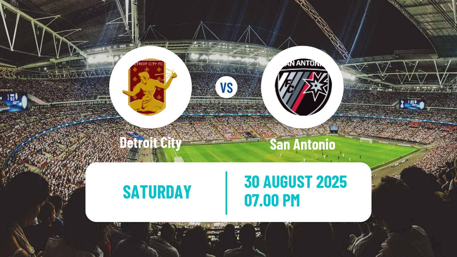 Football USL Championship Detroit City - San Antonio