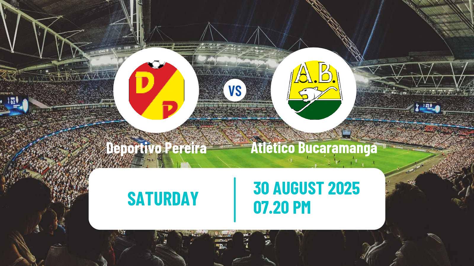 Football Colombian Primera A Deportivo Pereira - Atlético Bucaramanga