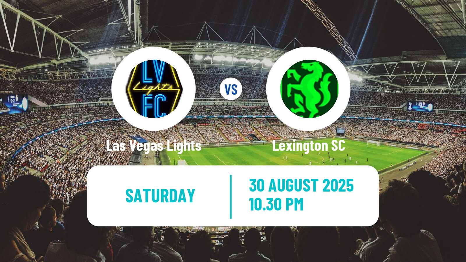 Football USL Championship Las Vegas Lights - Lexington
