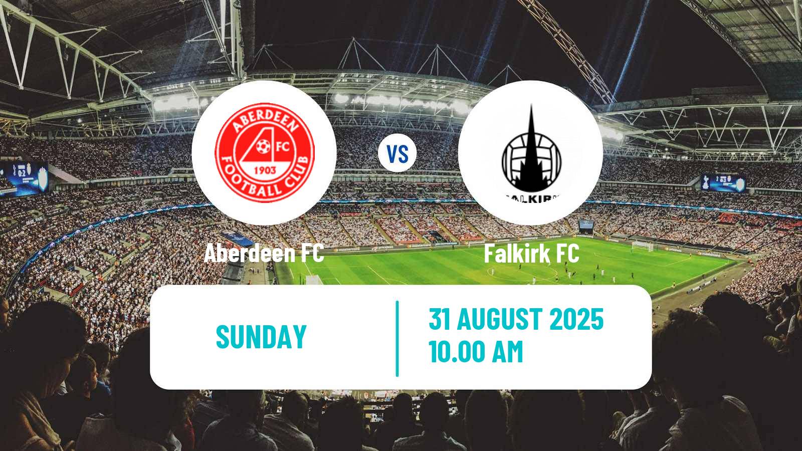 Football Scottish Premier League Aberdeen - Falkirk