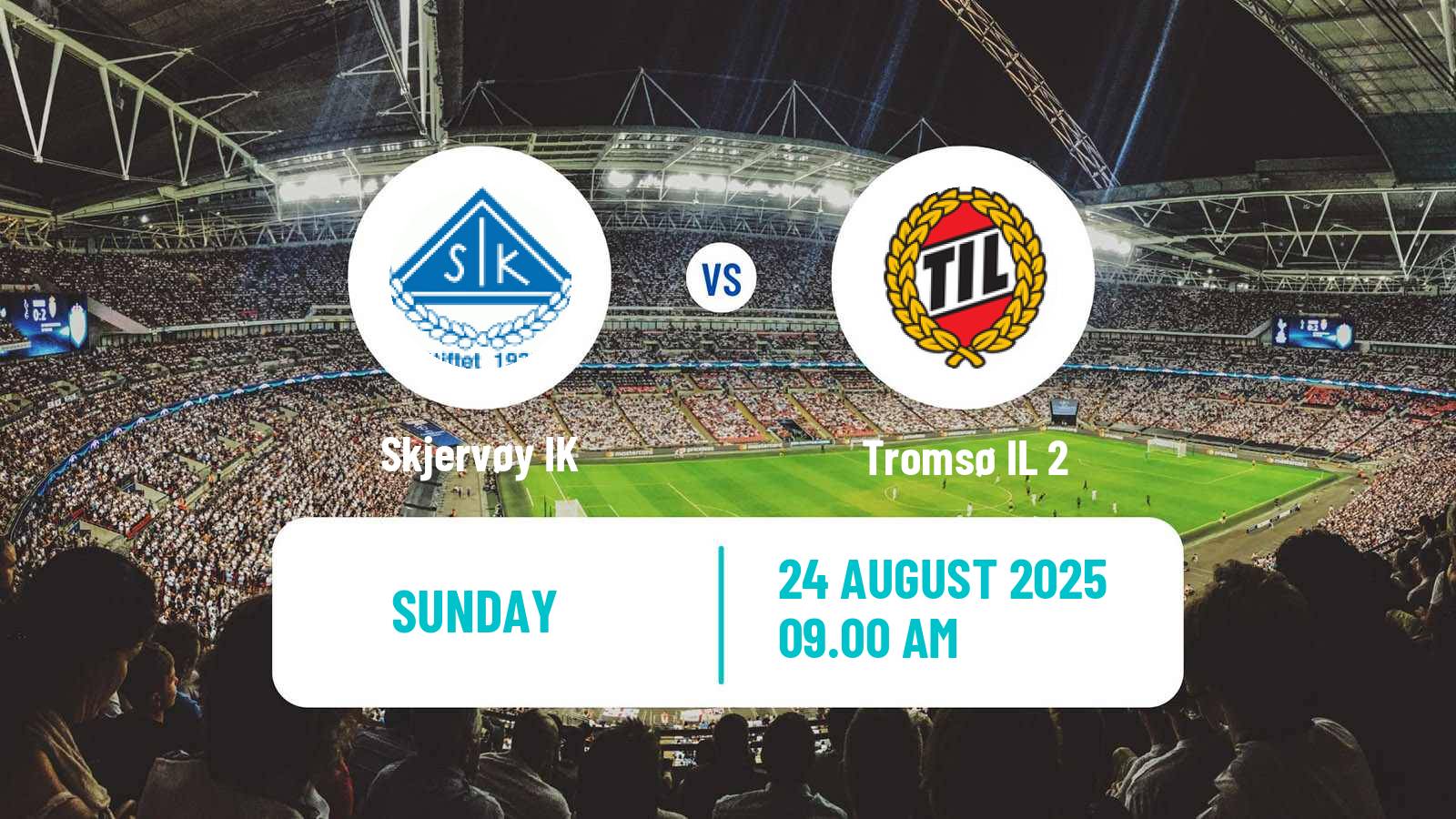 Football Norwegian Division 3 - Group 1 Skjervøy - Tromsø 2