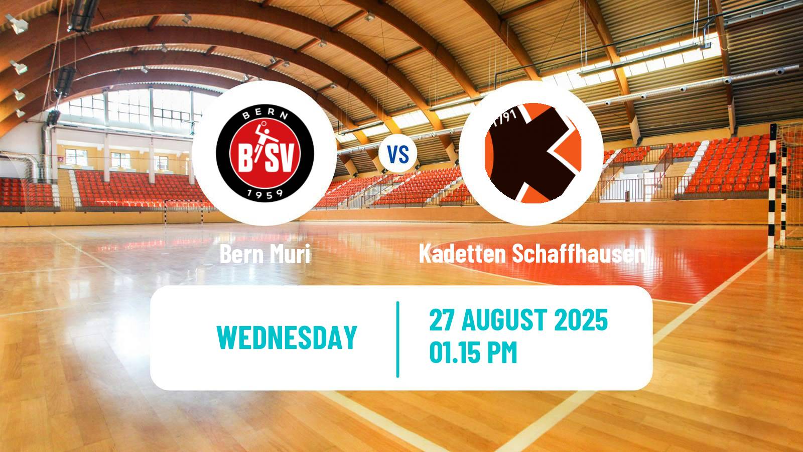 Handball Swiss NLA Handball Bern Muri - Kadetten Schaffhausen