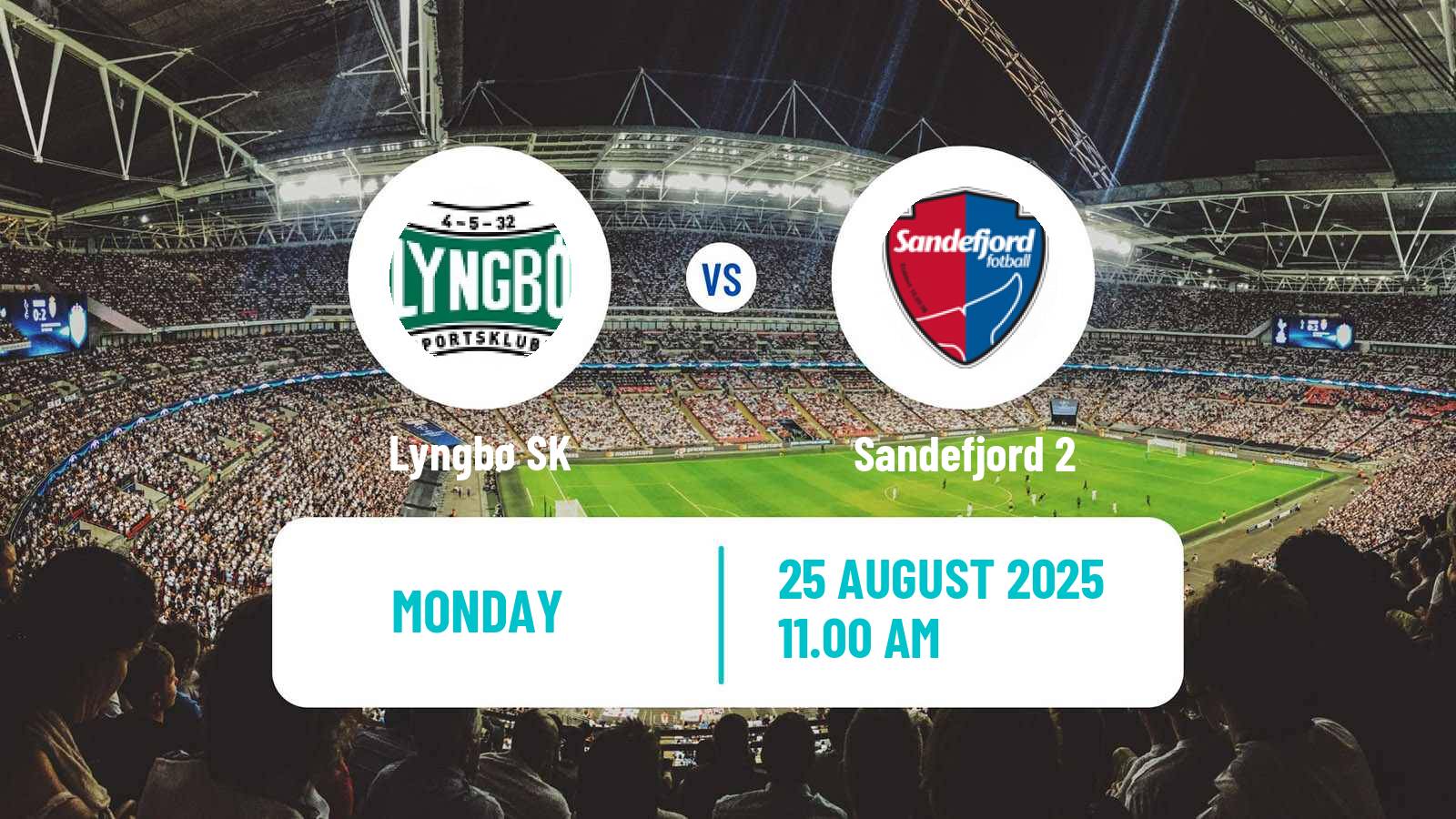 Football Norwegian Division 3 - Group 4 Lyngbø SK - Sandefjord 2