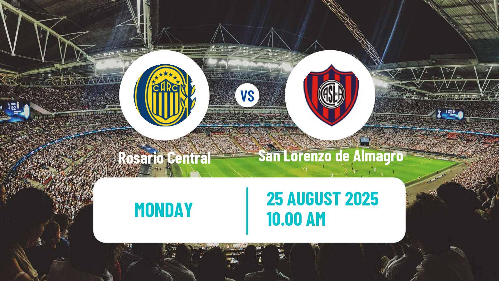 Football Argentinian Primera A Women Rosario Central - San Lorenzo de Almagro
