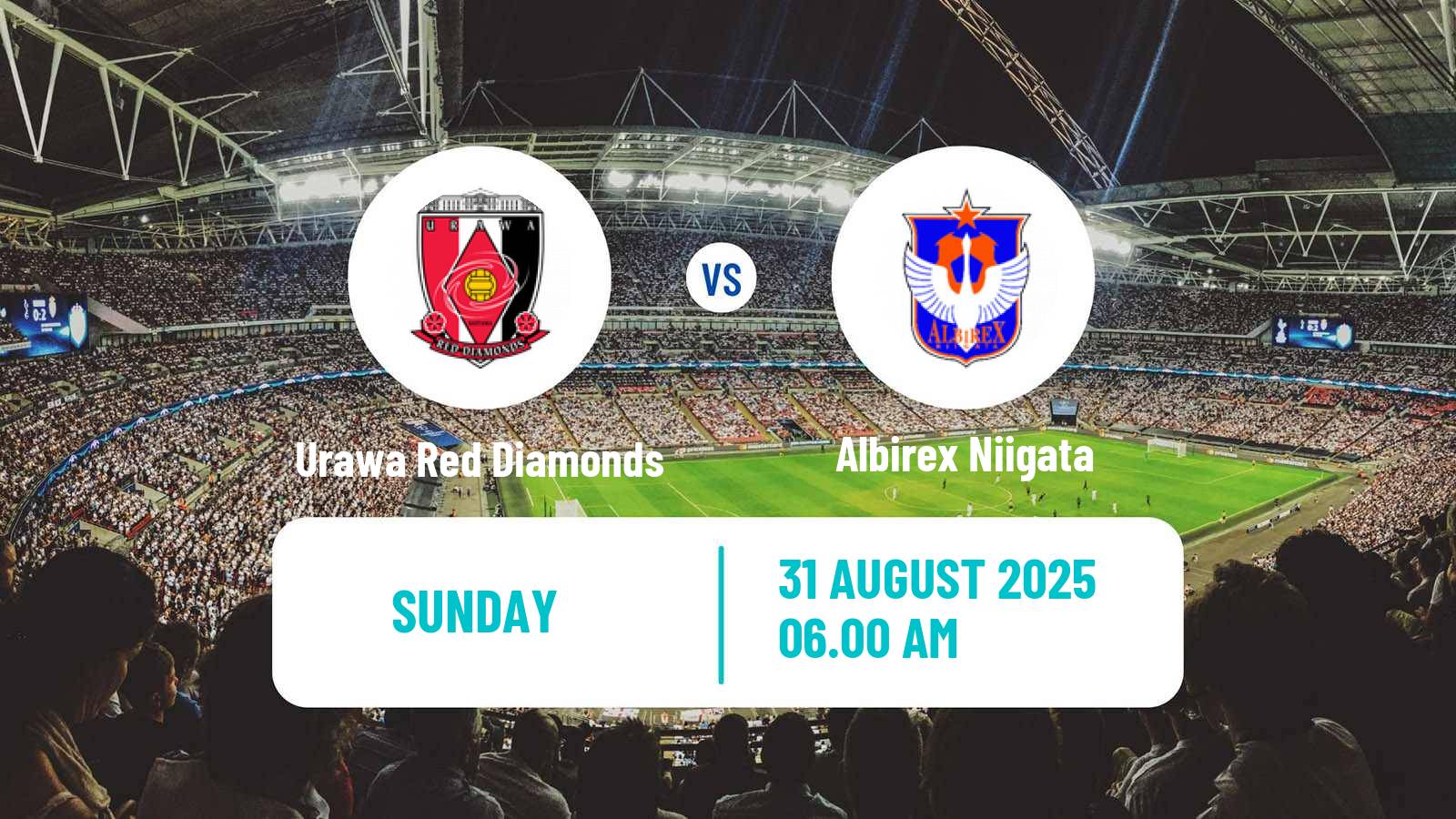 Football Japan J1 League Urawa Red Diamonds - Albirex Niigata