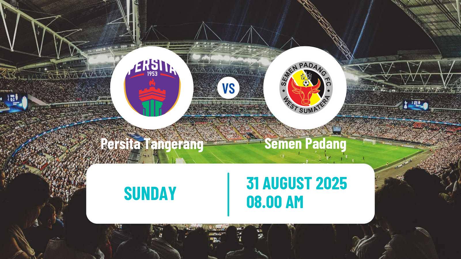 Football Indonesian Liga 1 Persita Tangerang - Semen Padang