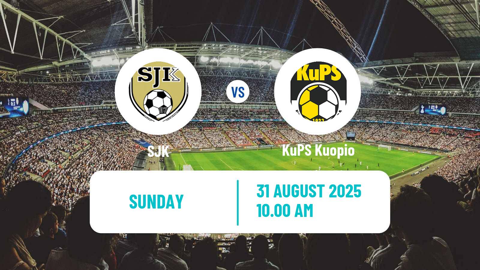 Football Finnish Veikkausliiga SJK - KuPS Kuopio