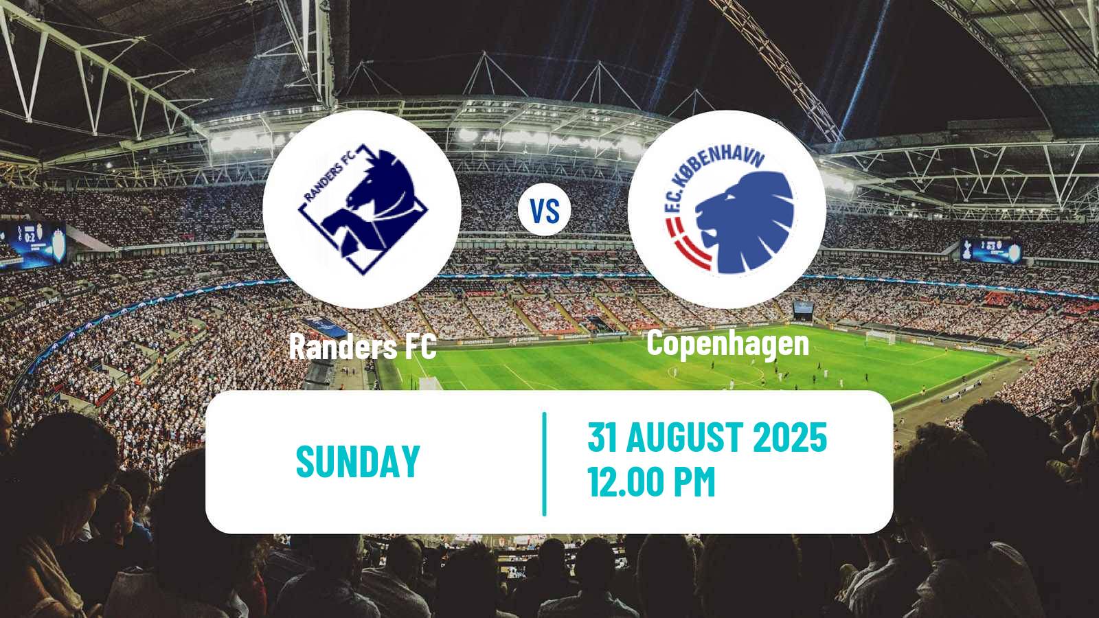 Football Danish Superliga Randers FC - Copenhagen