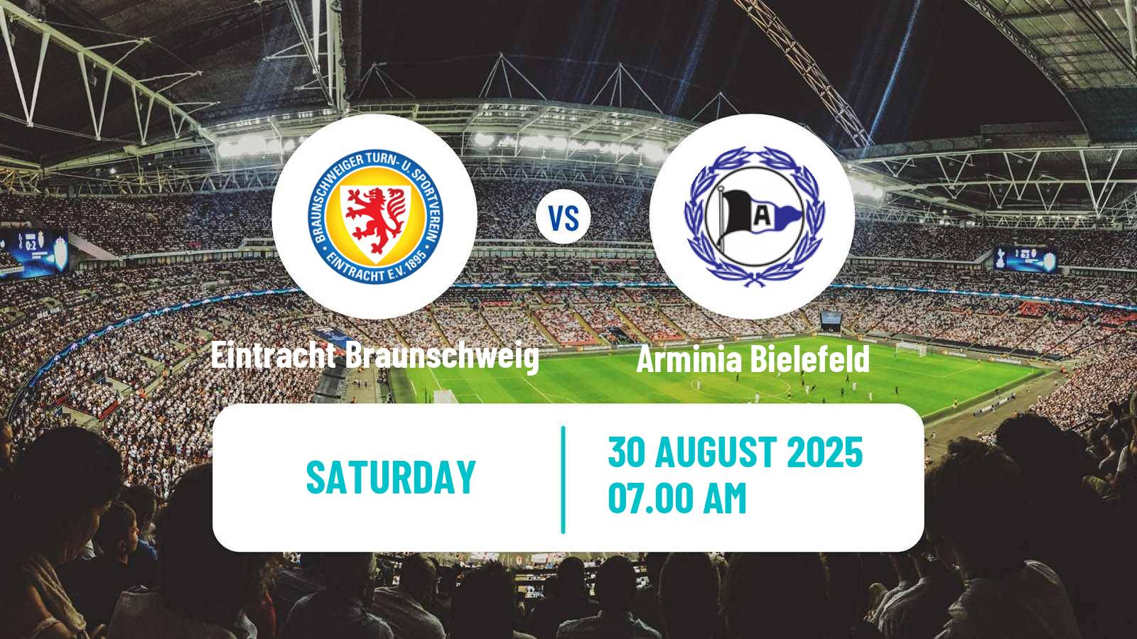 Football German 2 Bundesliga Eintracht Braunschweig - Arminia Bielefeld
