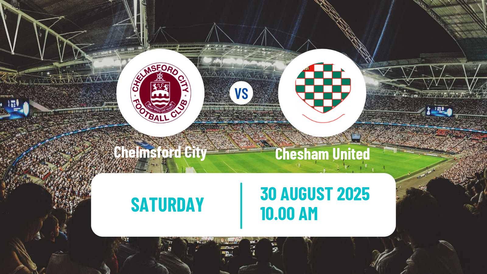Football English National League South Chelmsford City - Chesham United