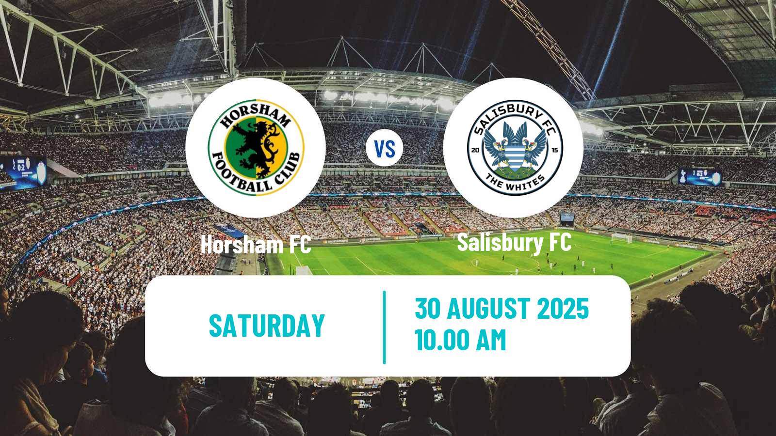 Football English National League South Horsham - Salisbury