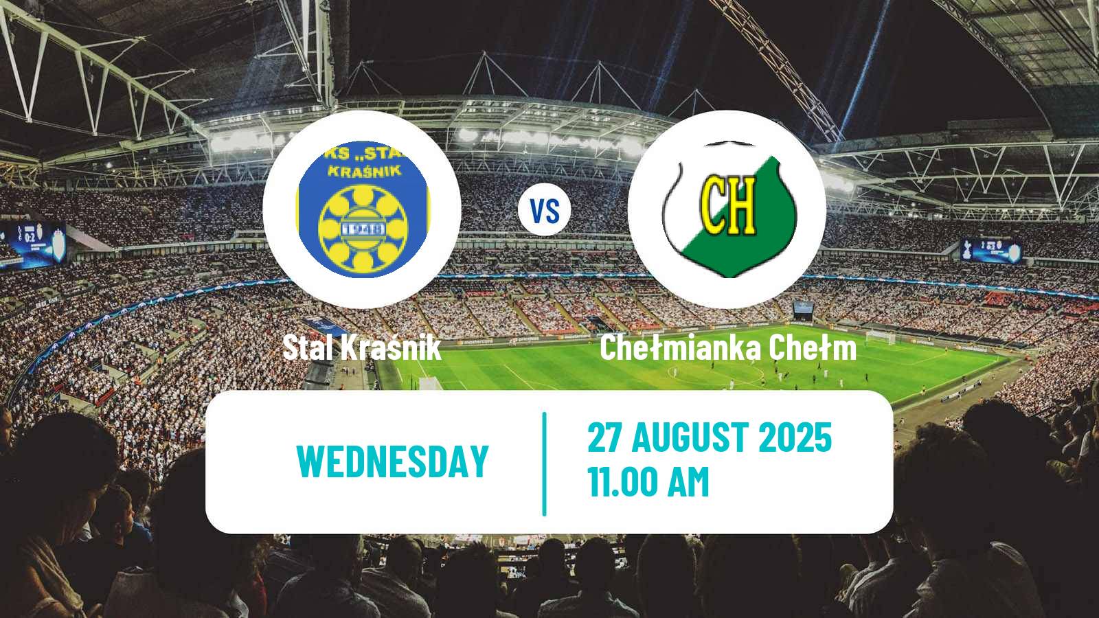 Football Polish Division 3 - Group IV Stal Kraśnik - Chełmianka Chełm