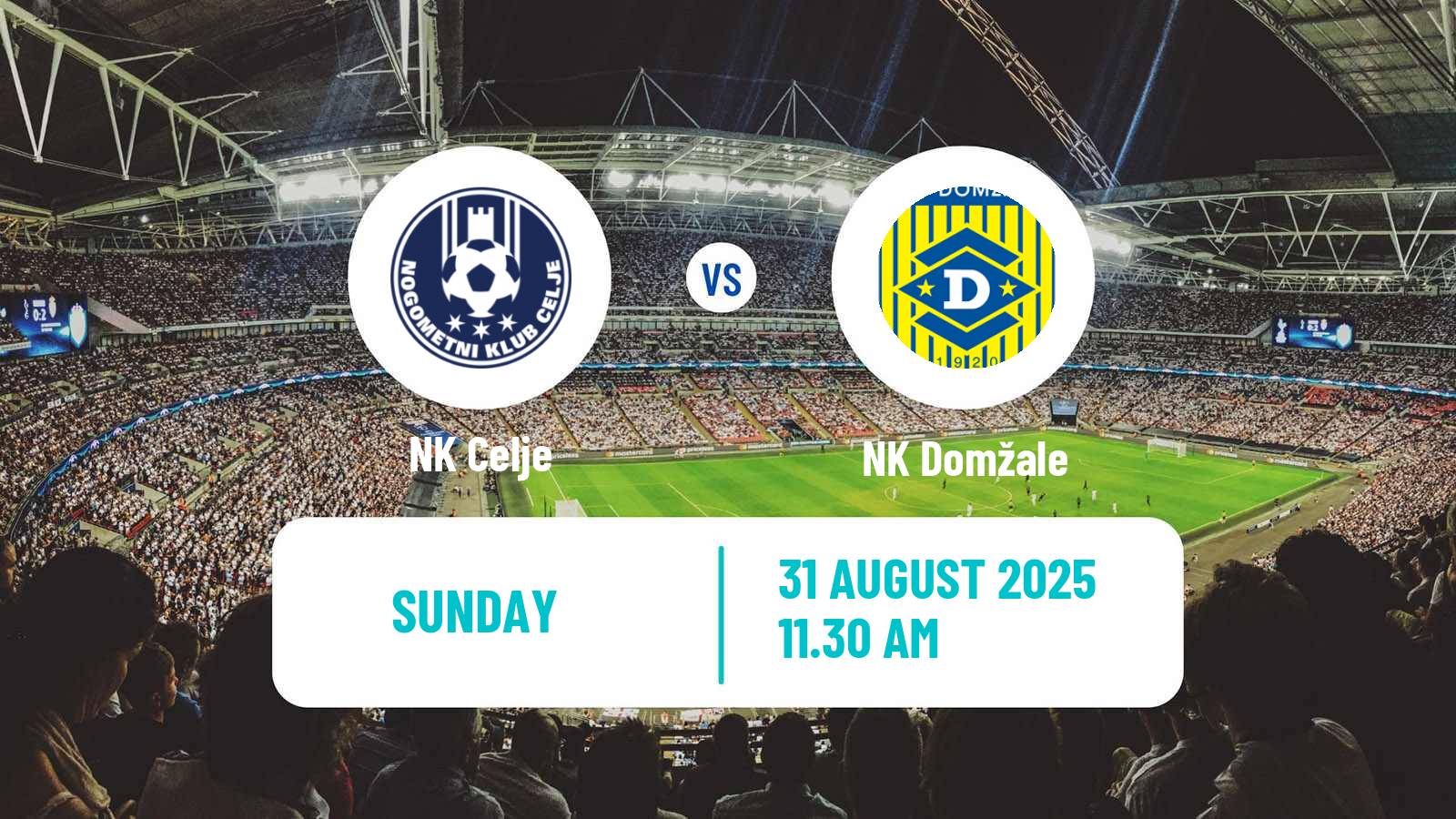 Football Slovenian PrvaLiga Celje - Domžale