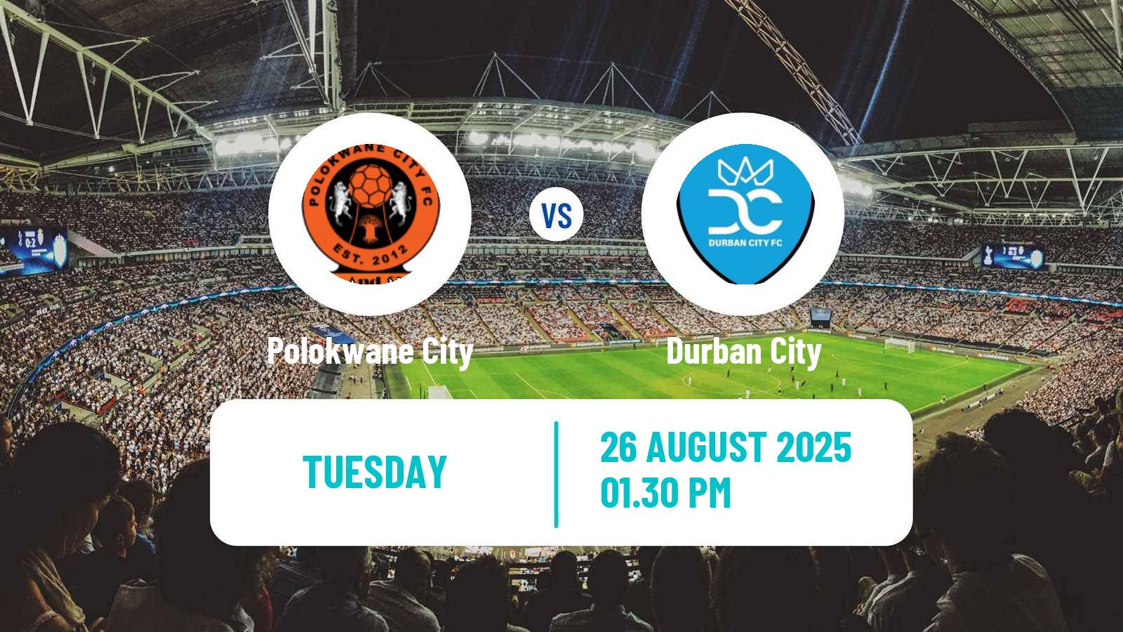 Football South African Premier Soccer League Polokwane City - Durban City