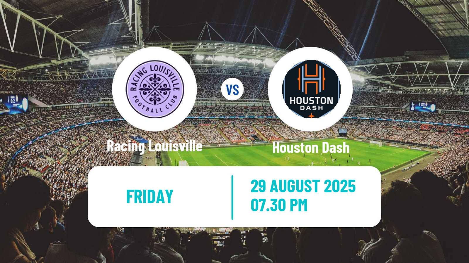 Football NWSL Racing Louisville - Houston Dash