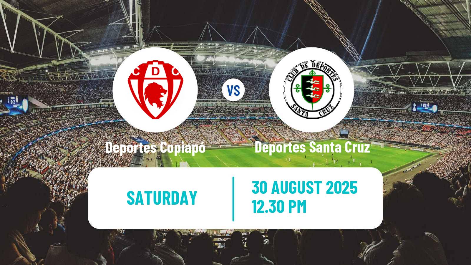 Football Chilean Primera B Deportes Copiapó - Deportes Santa Cruz