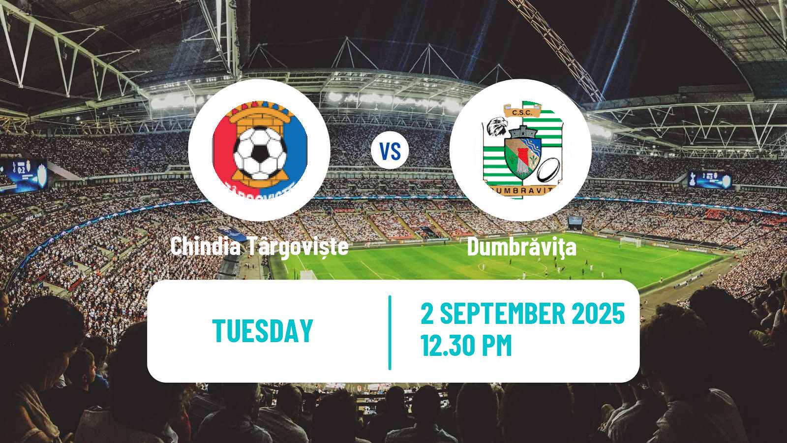 Football Romanian Division 2 Chindia Târgoviște - Dumbrăviţa