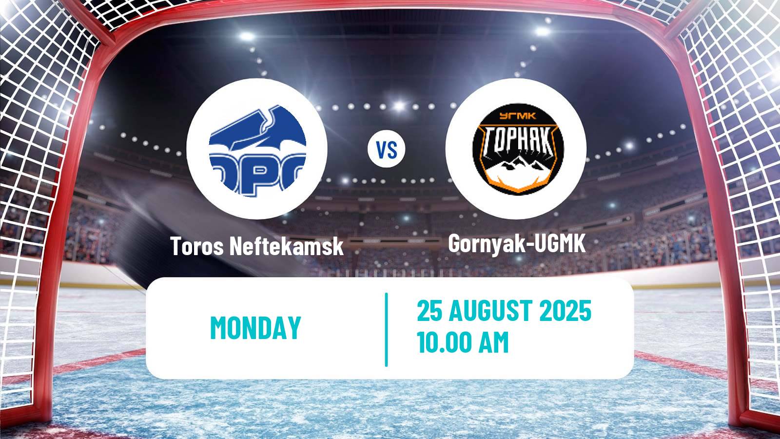 Hockey Club Friendly Ice Hockey Toros Neftekamsk - Gornyak-UGMK