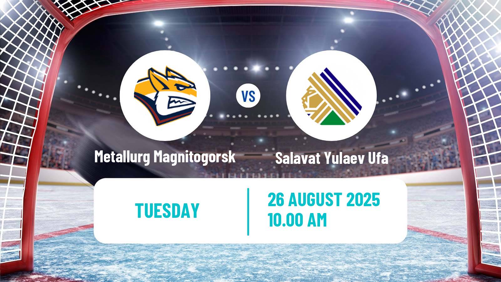 Hockey Club Friendly Ice Hockey Metallurg Magnitogorsk - Salavat Yulaev Ufa