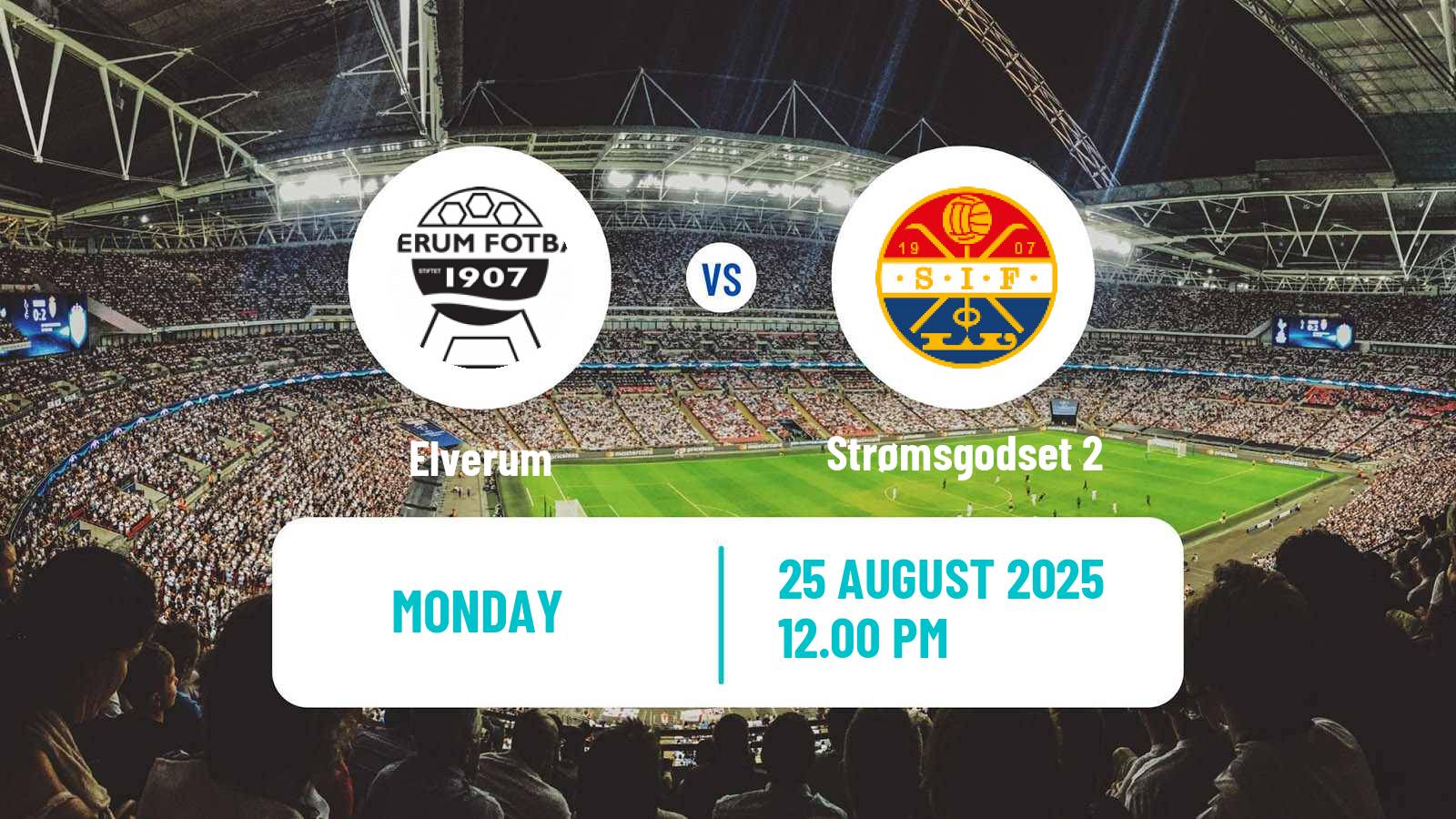 Football Norwegian Division 3 - Group 3 Elverum - Strømsgodset 2