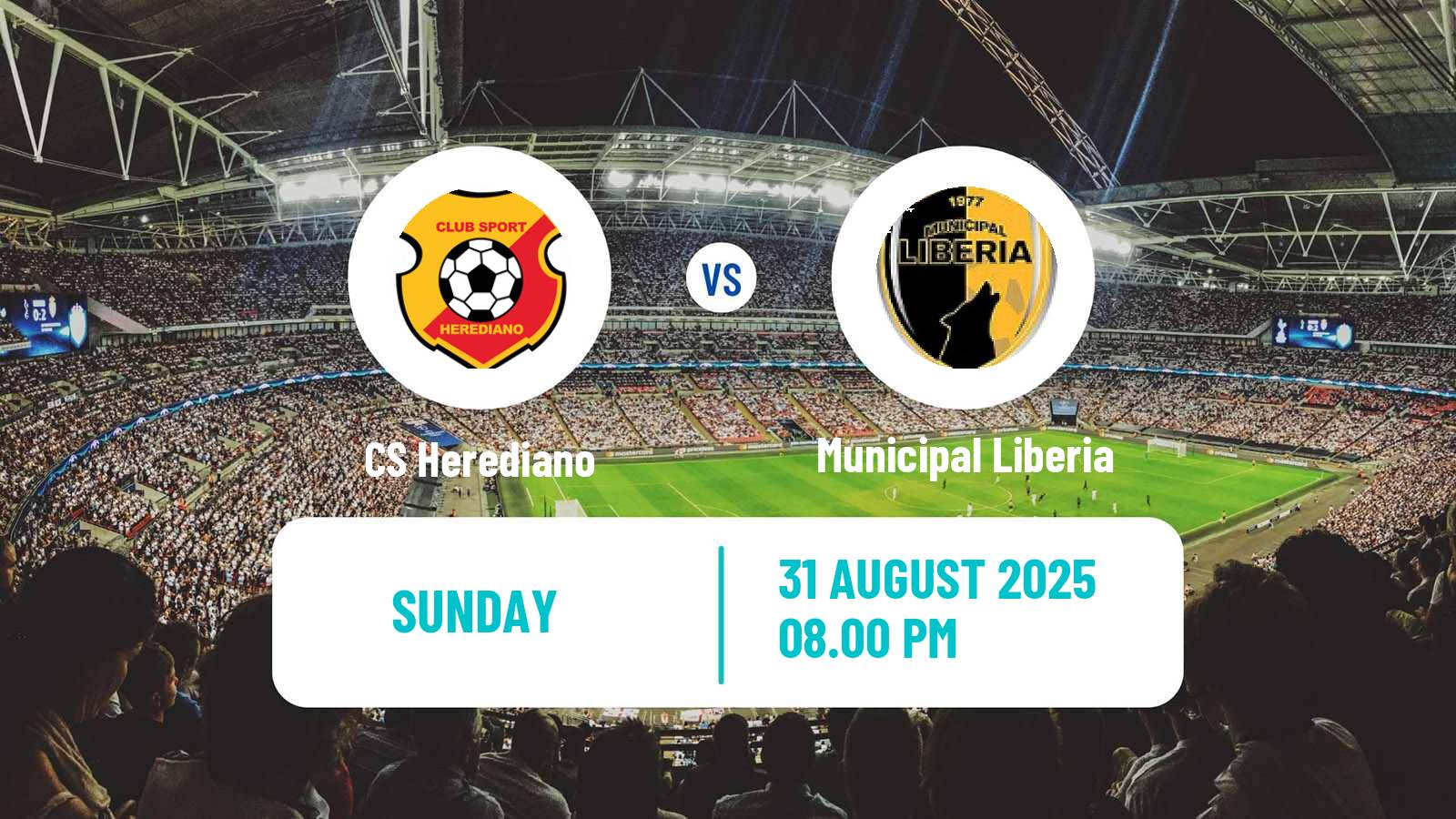 Football Costa Rican Primera Division Herediano - Municipal Liberia