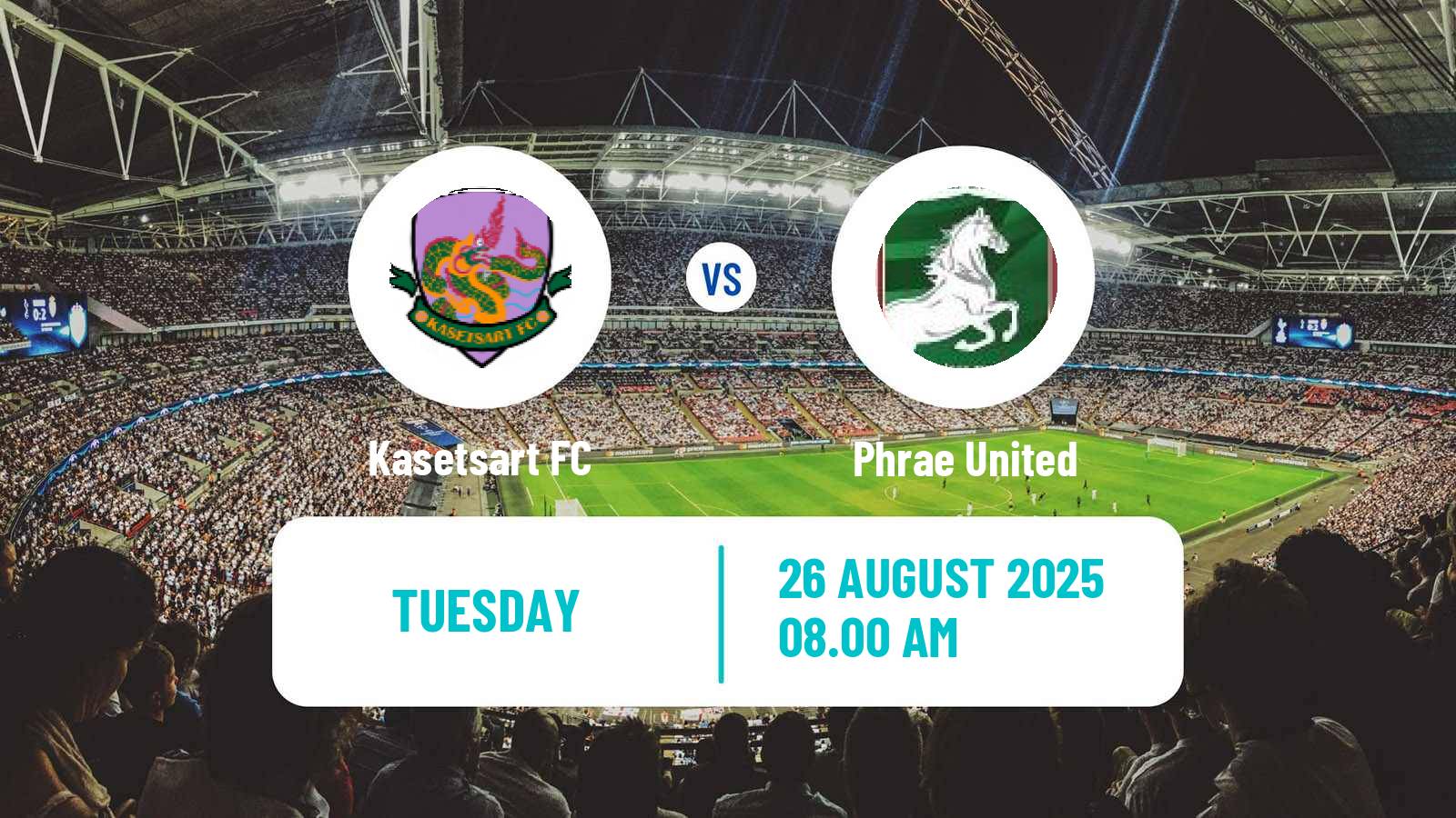 Football Thai League 2 Kasetsart - Phrae United