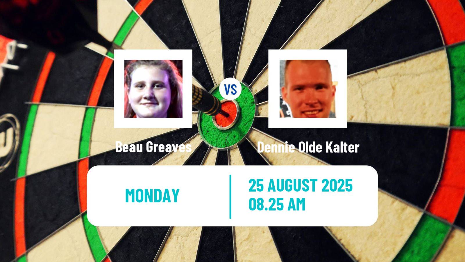 Darts Players Championship 24 Beau Greaves - Dennie Olde Kalter