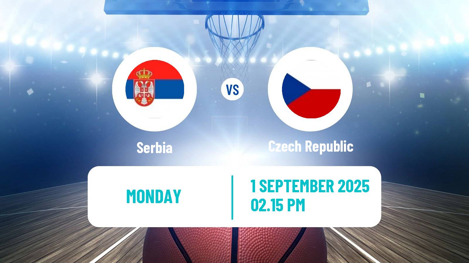 Basketball EuroBasket Serbia - Czech Republic