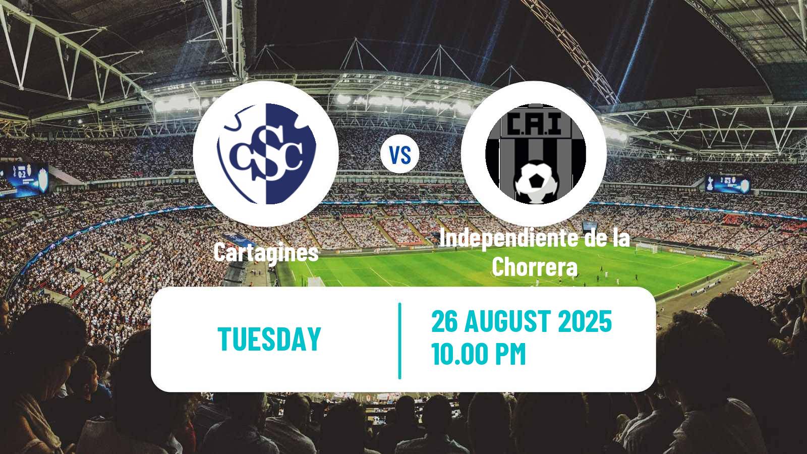 Football CONCACAF Central American Cup Cartagines - Independiente de la Chorrera