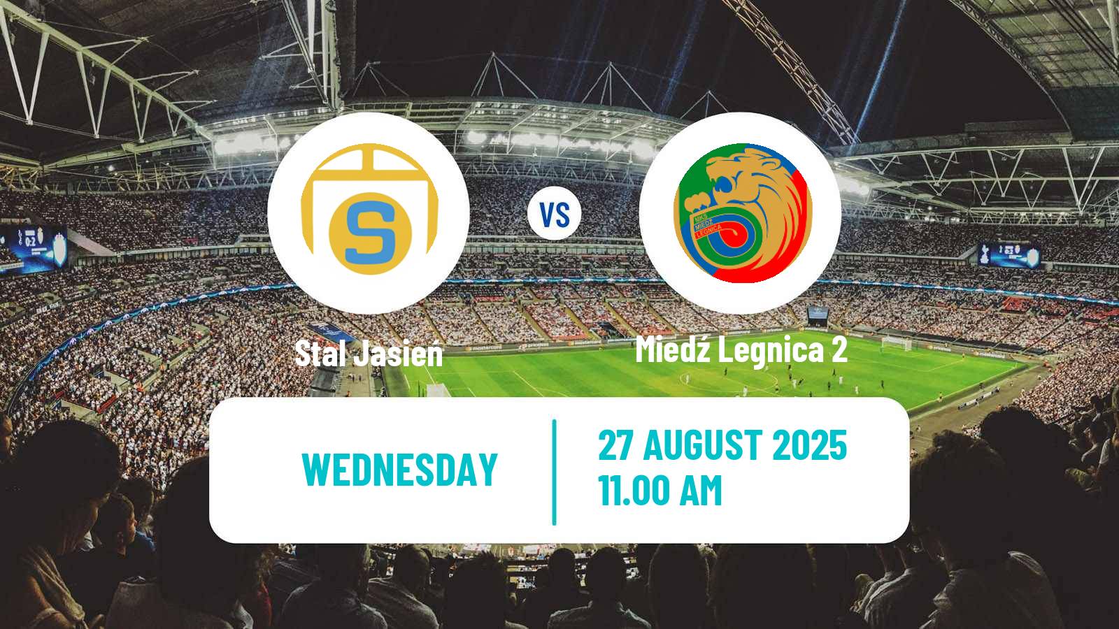Football Polish Division 3 - Group III Stal Jasień - Miedź Legnica 2