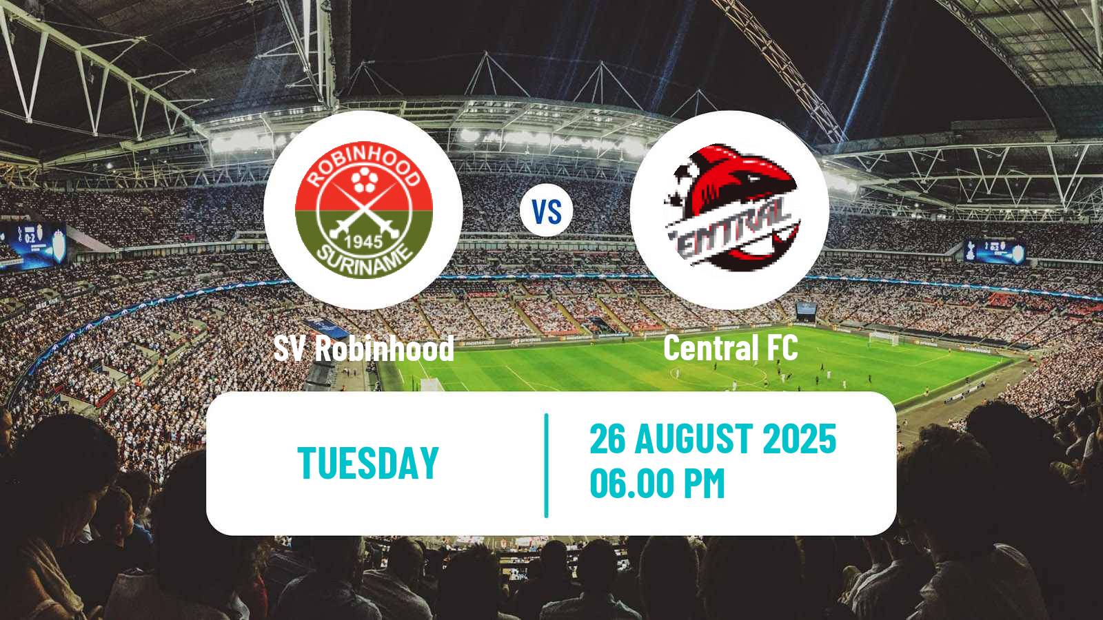 Football Caribbean Club Championship Robinhood - Central FC