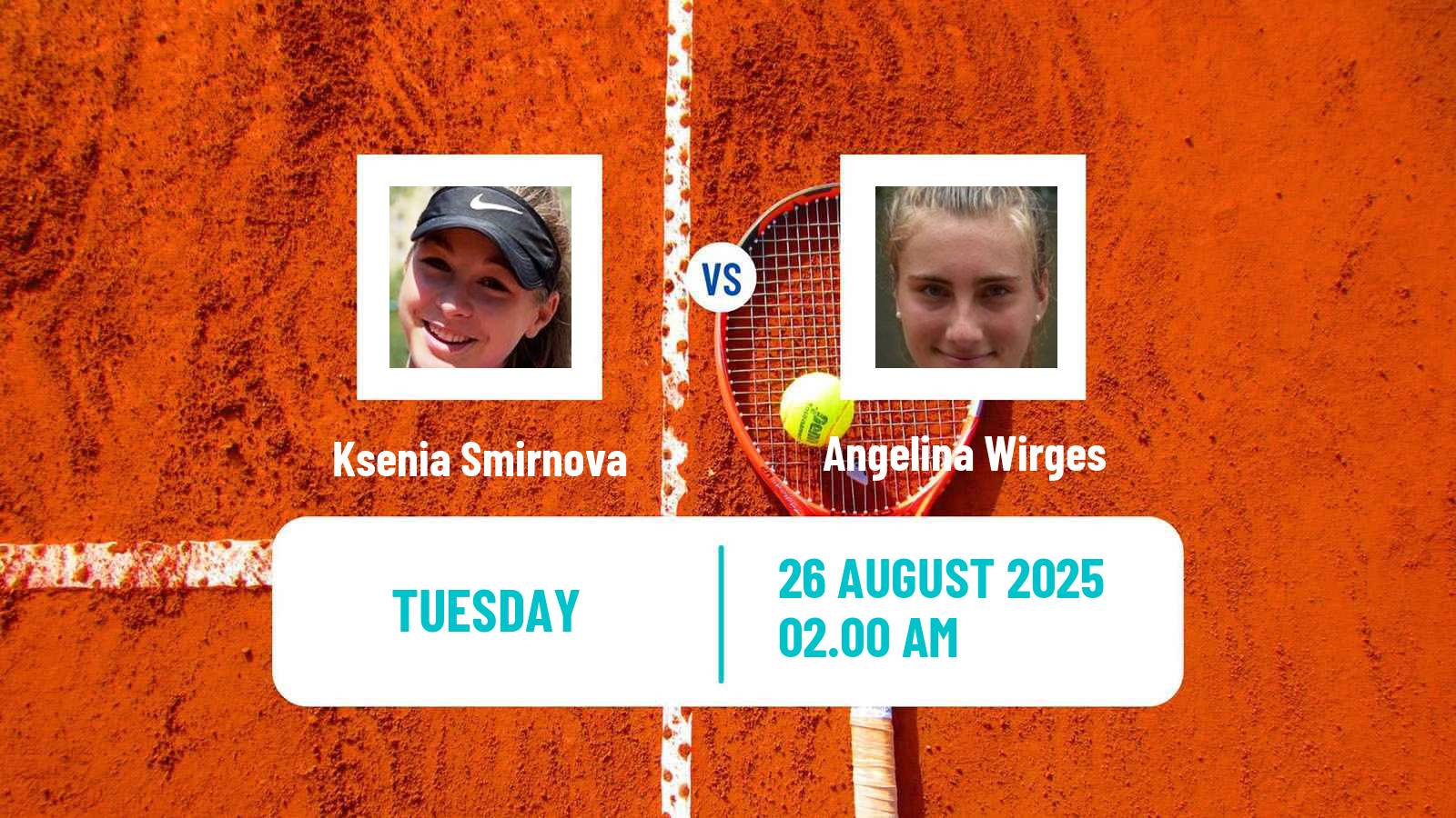 Tennis ITF W15 Telavi Women Ksenia Smirnova - Angelina Wirges