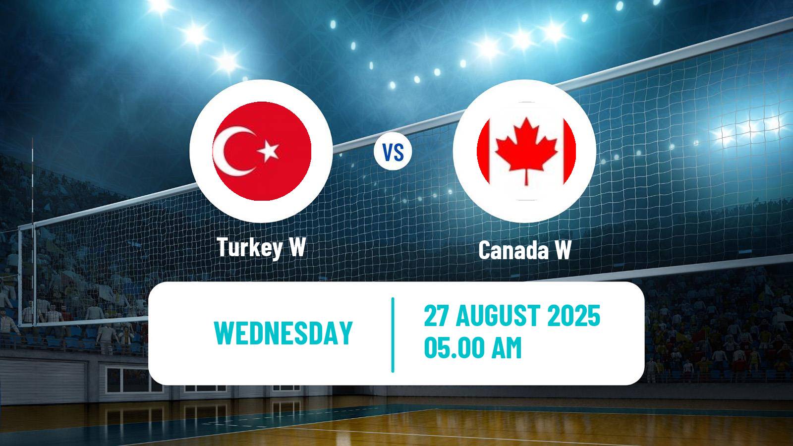 Volleyball World Championship Volleyball Women Turkey W - Canada W