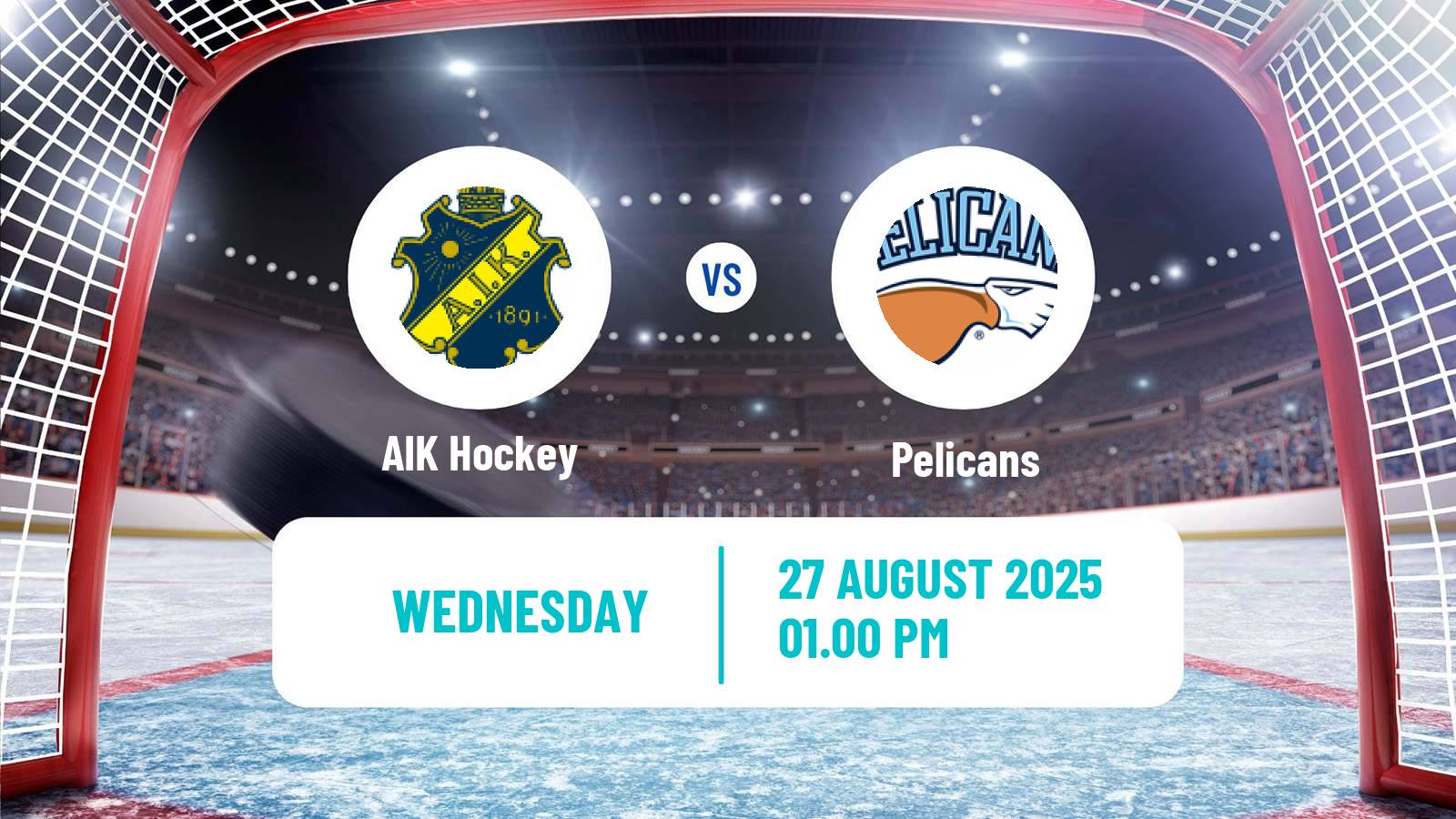 Hockey Club Friendly Ice Hockey AIK - Pelicans