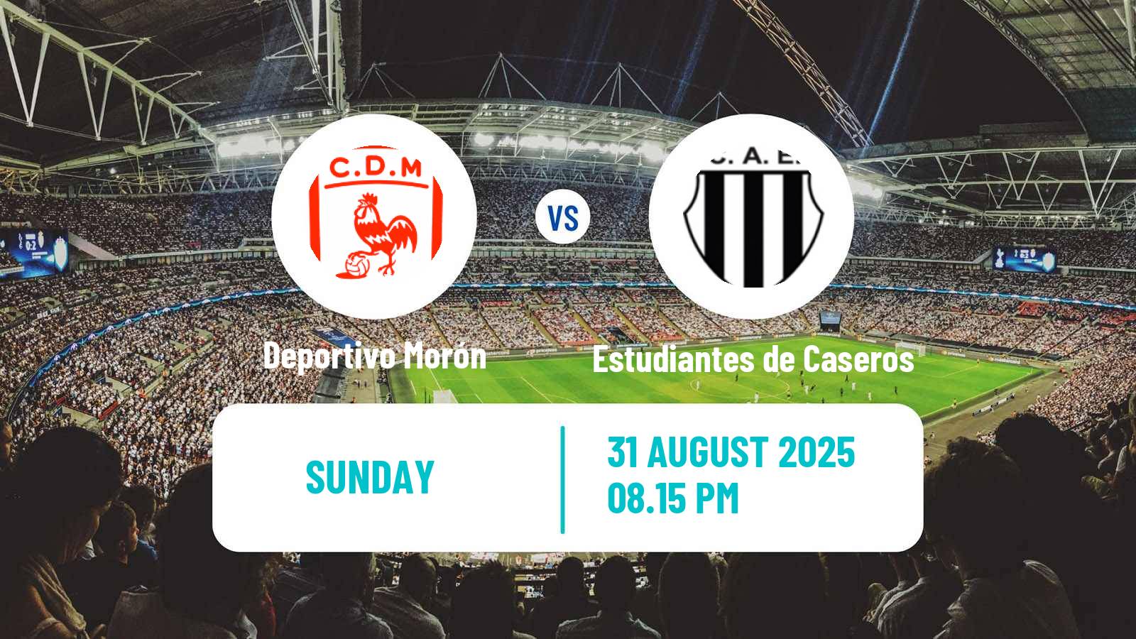 Football Argentinian Primera Nacional Deportivo Morón - Estudiantes de Caseros