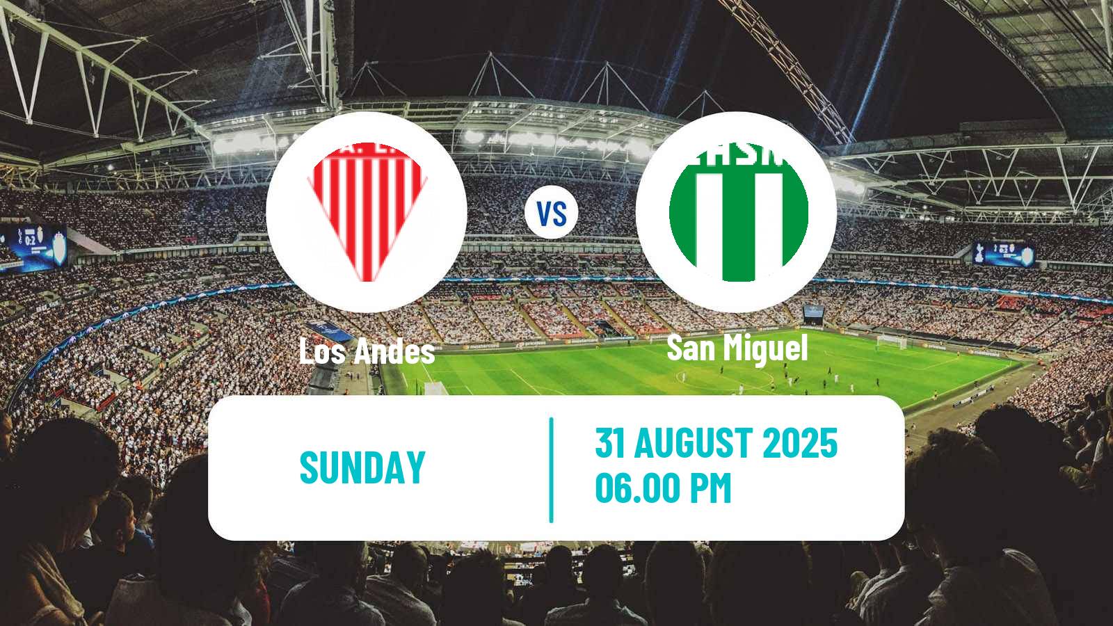 Football Argentinian Primera Nacional Los Andes - San Miguel