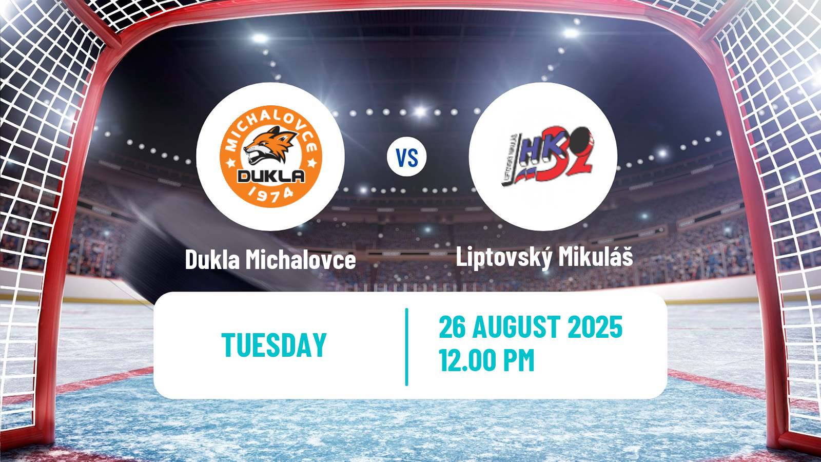 Hockey Club Friendly Ice Hockey Dukla Michalovce - Liptovský Mikuláš