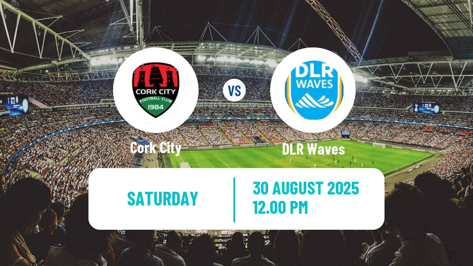 Football Irish National League Women Cork City - DLR Waves