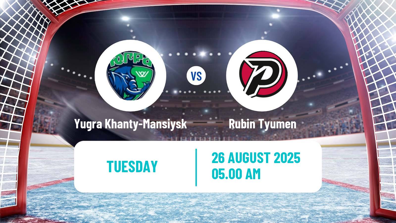 Hockey Club Friendly Ice Hockey Yugra Khanty-Mansiysk - Rubin Tyumen
